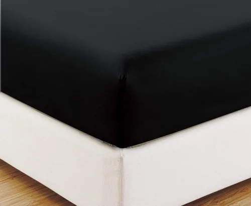 Prince Bedding - Sábana bajera de 1000 hilos para colchones de hasta 8 pulgadas de profundidad, 1 pieza (solo sábana inferior), colección Soft