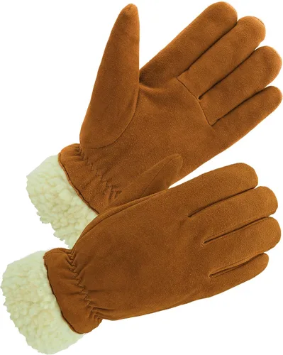 Miniatura 13 de SKYDEER 3M Thinsulate Thermal Winter Work Gloves with Windproof Premium Genuine Deerskin Suede Leather (Unisex SD8671T)