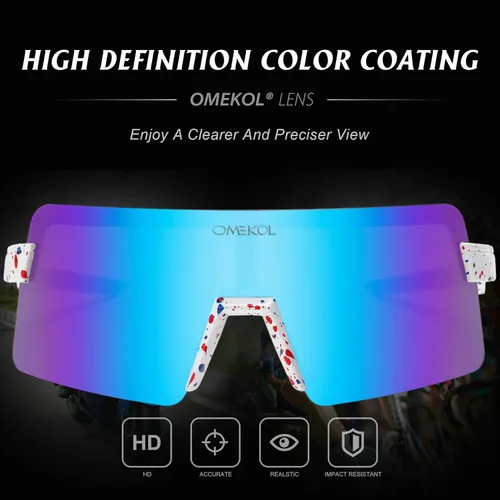 Miniatura 3 de Dos tamaños para adultos y jóvenes, lentes de sol polarizados para hombres y mujeres, para deportes al aire libre, gafas de béisbol UV400, gafas