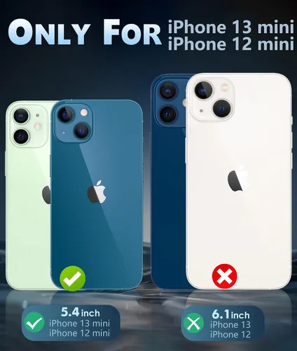 Miniatura 117 de FNTCASE Funda para iPhone 13 Pro-Max: Fundas magnéticas transparentes compatibles con Magsafe Slim anti amarillamiento protección contra caídas