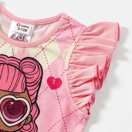 Miniatura 5 de L.O.L. Surprise! Vestidos de mamá e hija, a juego, con estampado de figura y sin mangas