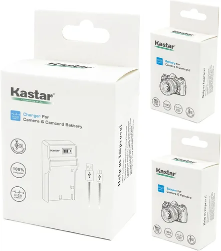 Miniatura 5 de Kastar Batería (X2) y cargador USB delgado LCD para Olympus LI-50B Li50B y SZ-10 SZ-12 SZ-15 SZ-16 HIS Sz-20 SZ-30MR SZ31MR iHS TG-610 TG-630 HIS