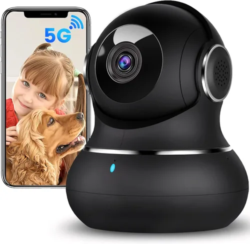 Miniatura 11 de litokam Cámara de seguridad interior 2K, cámaras de 360° para seguridad del hogar en interiores con detección de movimiento, cámara para mascotas