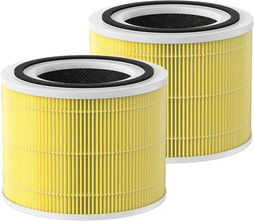 Miniatura 7 de Paquete de 4 filtros de repuesto 240 compatibles con purificador de aire Puro 240, filtro purificador de aire 3 en 1 con filtros de carbón activado