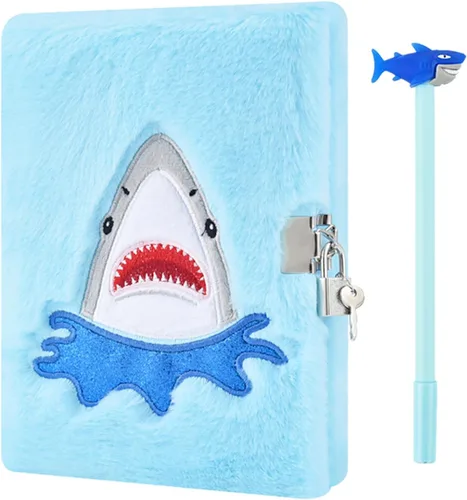 Miniatura 7 de PJDRLLC Diario para niñas con cerradura y llaves, cuaderno de viaje para escribir, lindo diario secreto con bolígrafo multicolor, calcomanías