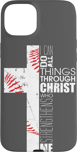 Miniatura 9 de Baseball Phone Case Christian Bible Verse Philippians 4:13 Case for iPhone 17