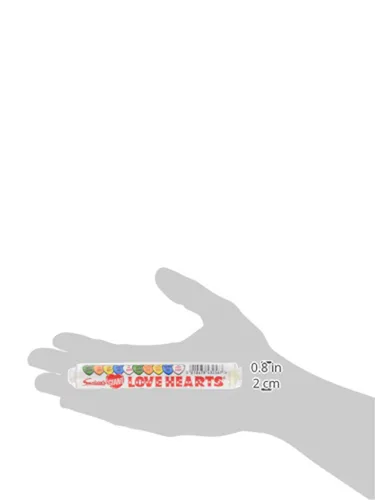 Miniatura 2 de Swizzels Matlow Giant Love Hearts 38g/1.35oz - Paquete de 12