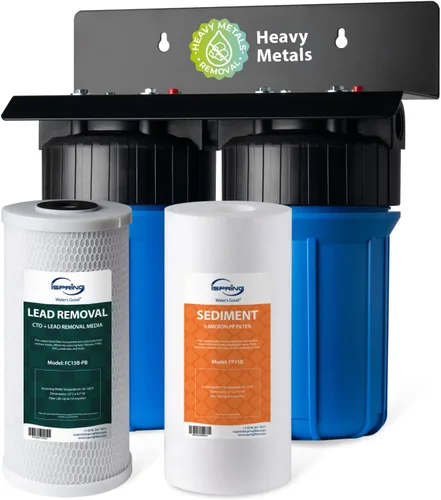 Miniatura 15 de iSpring FP15B Filtro de sedimentos para sistemas de filtración de agua para toda la casa, polipropileno de alta capacidad de 5 micrones premium, 4.5