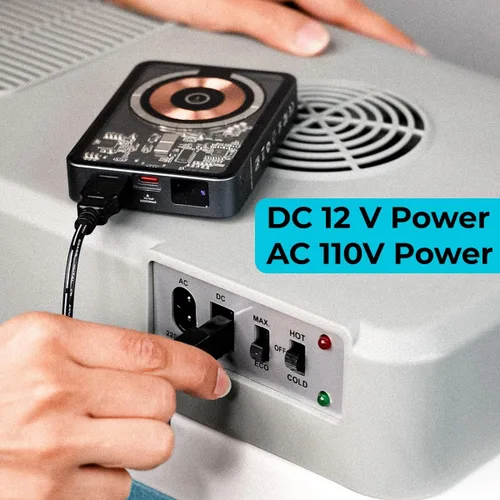 Miniatura 5 de Pinnacle Thermoware - Enfriador eléctrico grande de 30 litros para bebidas frías y calientes y alimentos - Enfriador de viaje de 12 V