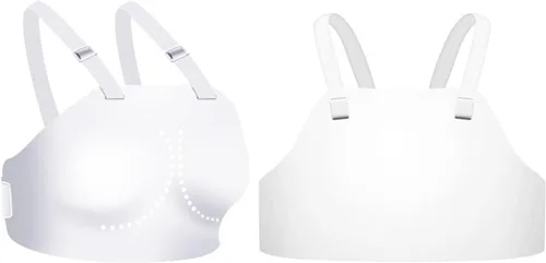 Miniatura 3 de Protector de pecho para adultos y niños, correa ajustable para karate, esgrima deportiva, herramienta de protección para béisbol, rugby, boxeo