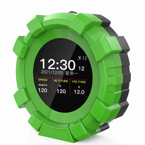 MR CARTOOL Medidor de pendiente GPS, inclinómetro digital, velocímetro de coche, pantalla frontal HUD para vehículos todoterreno (M95, M95)