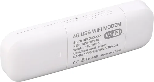 Miniatura 9 de VBESTLIFE 4G LTE USB WiFi Dongle y router de punto de acceso móvil, módem de viaje portátil con ranura para tarjeta SIM, soporte B1 3 5 7 8 20 28 38