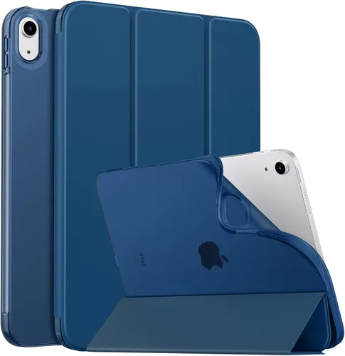 Miniatura 72 de MoKo Funda para iPad (A16) de 11ª generación 2025/10ª generación 2022, iPad de 11 pulgadas/10.9 pulgadas con cubierta trasera translúcida de TPU
