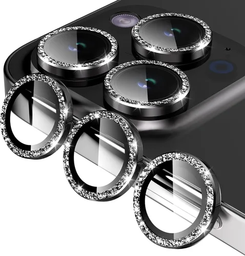 Miniatura 7 de Jeluse Protector de lente de cámara para iPhone 17 Pro Max/17 Pro/16 Pro Max/16 Pro/15 Pro Max/15 Pro/14 Pro Max/14 Pro, kit de alineación