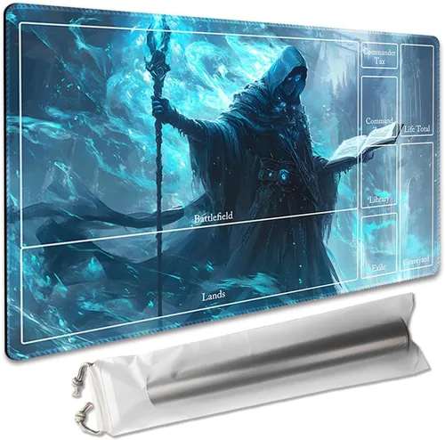 Miniatura 13 de Juego de mesa MTG de 14 x 24 pulgadas, compatible con OCG CCG RPG TCG Playmats (Call of Death)