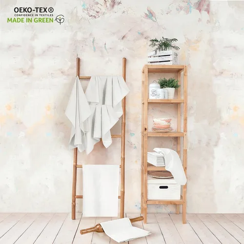 Miniatura 8 de ROYALE LINENS Paquete de 12 toallas de cocina blancas de 28 x 28 pulgadas, 100 % algodón, a prueba de pan, colado de queso, hornear, limpieza, Blanco