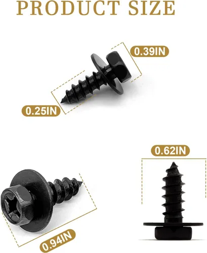 Miniatura 2 de 30 tornillos de cabeza hexagonal OE 90159-60498, tornillos de repuesto para RAV4 Avalon Camry Highlander Prius ES300h GS350