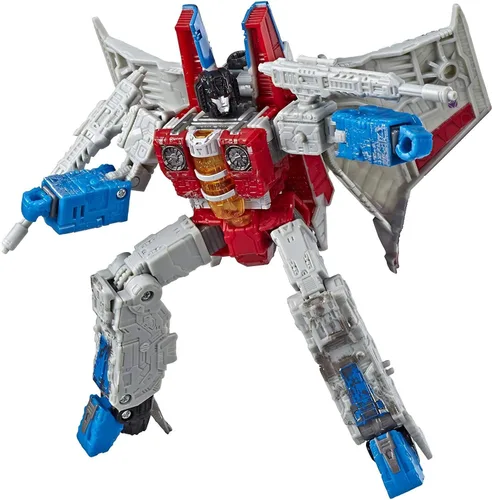 Transformers Toys Generations War for Cybertron Voyager Wfc-S24 Starscream - Figura de acción - Capítulo de asedio - Adultos y niños a partir de 8