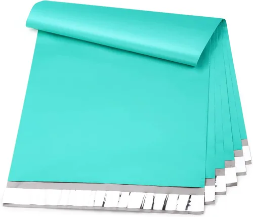 Miniatura 12 de Metronic Sobres de polietileno grandes de 24 x 24 pulgadas, 100 unidades, bolsas de envío adhesivas fuertes para ropa, sobres impermeables para Lila