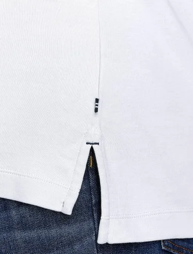 Miniatura 3 de Nautica Polo de algodón suave liso de manga corta para hombre