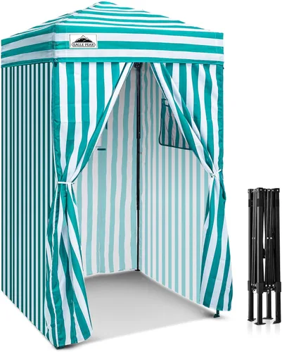 Miniatura 31 de EAGLE PEAK Flex Ultra Compact 4x4 Toldo desplegable, refugio solar, vestidor, toldo portátil de privacidad para piscina, sesiones de fotos