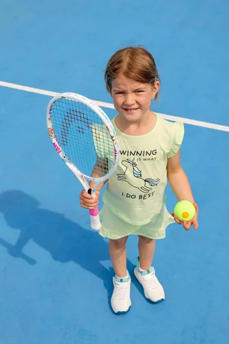 Miniatura 5 de HEAD Paw Patrol - Raqueta de tenis junior, color blanco/19 pulgadas