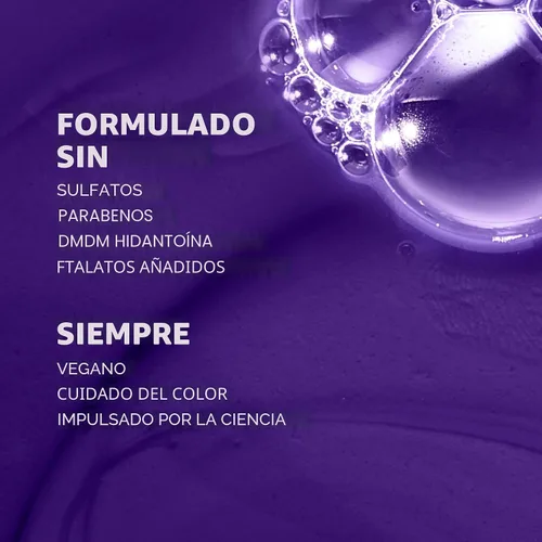 Miniatura 7 de L'Oreal Paris EverPure, Acondicionador Morado Tonificante Anti-Cobrizos Sin Sulfato para Cabello Rubio, Decolorado, Plateado o con Mechas Marrones