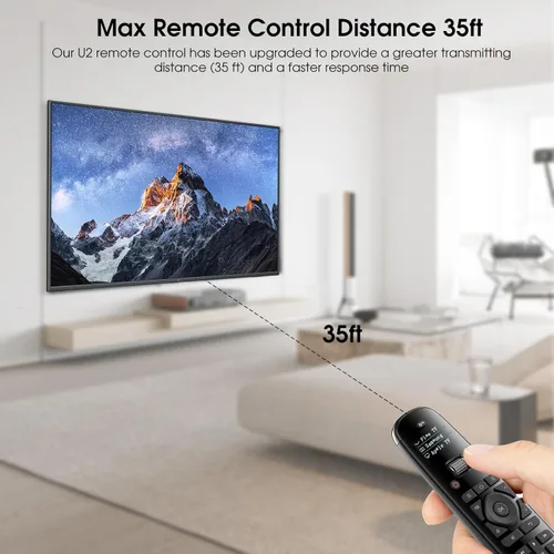 Miniatura 14 de SofaBaton Control remoto universal U2 con botón retroiluminado y rueda de desplazamiento mejorada, control remoto universal todo en uno con control