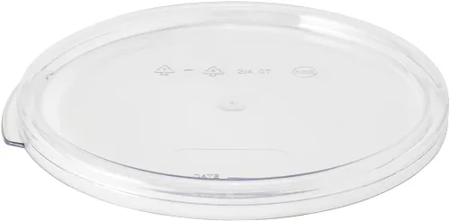 Miniatura 8 de Restaurantware -Solo tapas: tapas de contenedores de almacenamiento de alimentos Met Lux, 10 tapas redondas para contenedores marinados - Los
