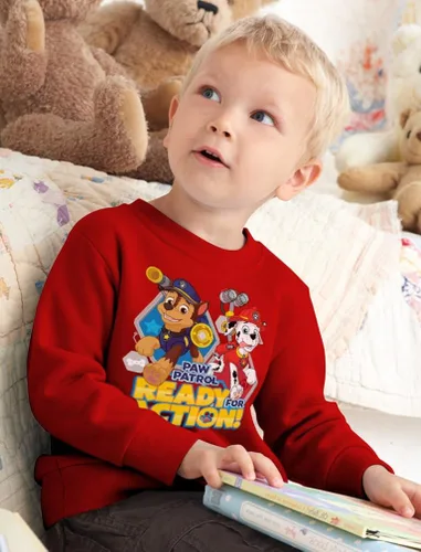 Miniatura 2 de Camiseta de manga larga oficial de la Patrulla Canina lista para la acción para niños y niños