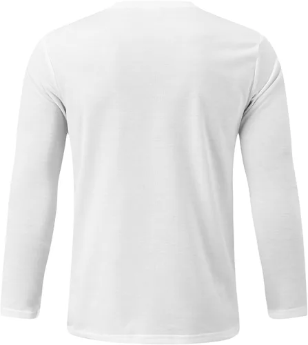 Miniatura 4 de Tshirt for Men Crew Neck Casual Long Sleeve Lightweight Thermal Relaxed Fit Tees Trendy True Comfort Tops