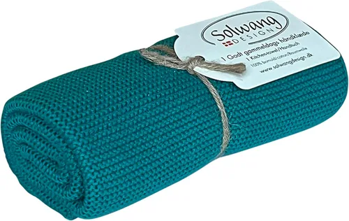 Miniatura 23 de Solwang Toallas de mano de cocina de algodón danés 100% algodón orgánico, hechas en la India (amarillo brillante orgánico)
