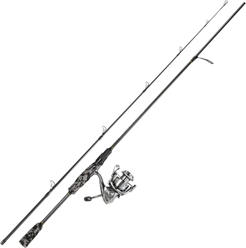 Miniatura 2 de Sougayilang Fishing Rod and Reel Combo, Stainless Steel Guides Fishing Pole with Spinning Reel Combo for Bass Fishing