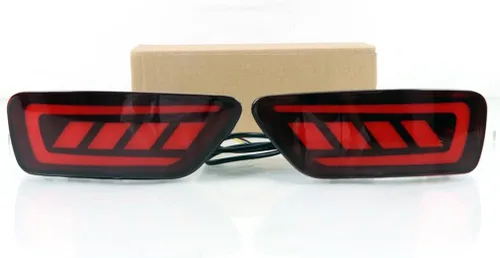 Miniatura 2 de Compatible con Jeep Compass 2011-2016, Jeep Grand Cherokee 2011-2021, Dodge Journey 2011-2017, luz de parachoques LED, luz de freno, luz antiniebla