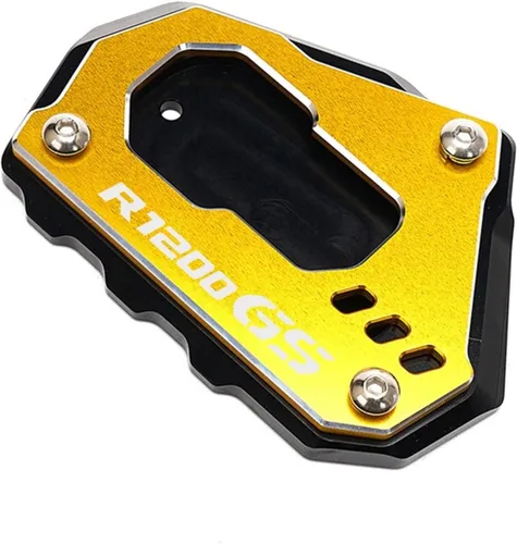 Miniatura 17 de Almohadilla de extensión para soporte lateral de motocicleta, placa para BMW R1200GS R1250GS R 1200 1250 GS ADV 2021 (color : R1250GSADV rojo)