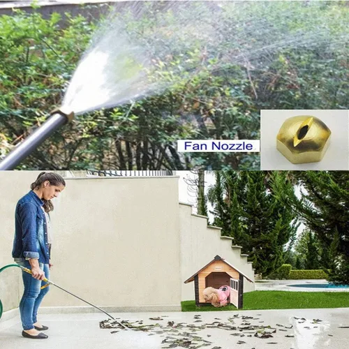Miniatura 5 de Pistola de manguera para jardín, agua de lavado de alta presión, herramienta de ducha de agua corta, lavadora a presión, manguera de jardín, jardín