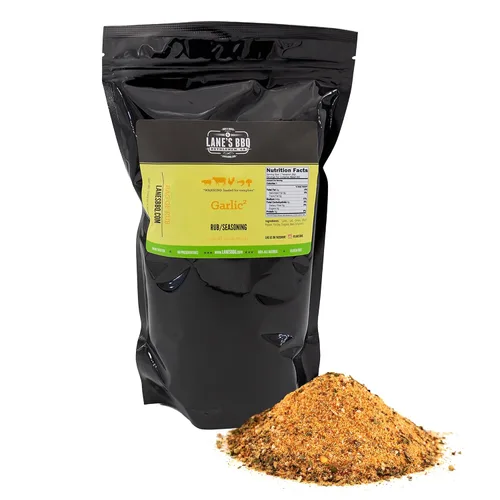 Miniatura 9 de Lane's Condimento de ajo² – Condimento de ajo en polvo totalmente natural Capas de sabor de ajo premium Carne de res, cerdo, pan de ajo