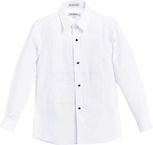 Miniatura 6 de Gioberti - Camisa de vestir para niño con pajarita y tachuelas de metal