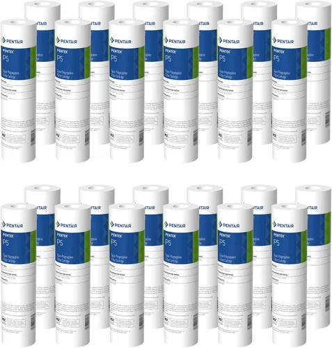 Miniatura 4 de Pentair Pentek P1 Filtro de agua de sedimentos, 10 pulgadas, cartucho de repuesto de polipropileno hilado debajo del fregadero, 10 x 2.5 pulgadas, 1