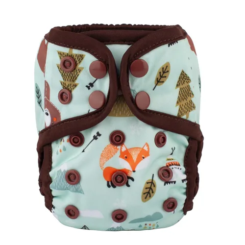 Miniatura 30 de Pañal para bebé recién nacido, 8lbs-10lbs (animal nativo americano)