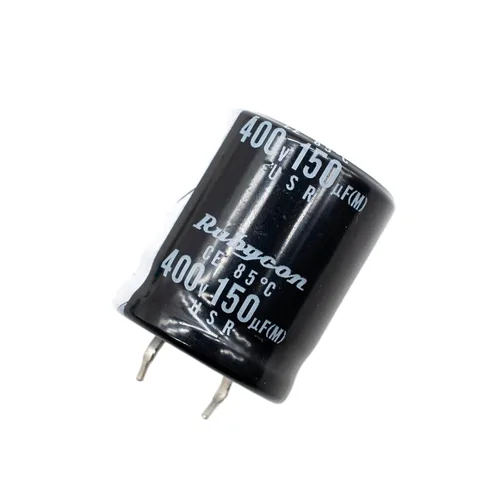 Rubycon - Condensador electrolítico radial de aluminio bajo ESR 150uF 400V 105 Celsius Life 3000H 0.984 x 1.181 in, alta corriente de ondulación,