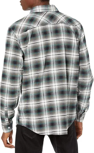 Miniatura 6 de RVCA Men's Standard Fit Long Sleeve Button Up Flannel Shirt