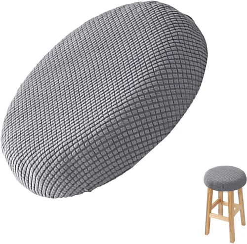 Veemoon Protector de cojín de comedor, funda elástica para sofá, antideslizante, suave, lavable, poliéster, elástico, resistente al desgaste,