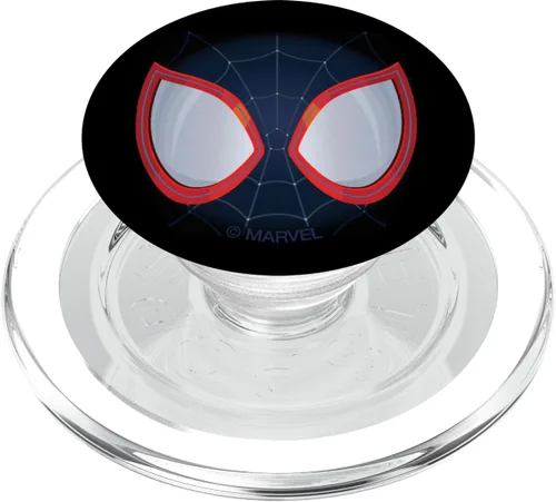 Miniatura 8 de Marvel Spider-Man Into the Spider-Verse Miles Morales Máscara PopSockets Estándar PopGrip