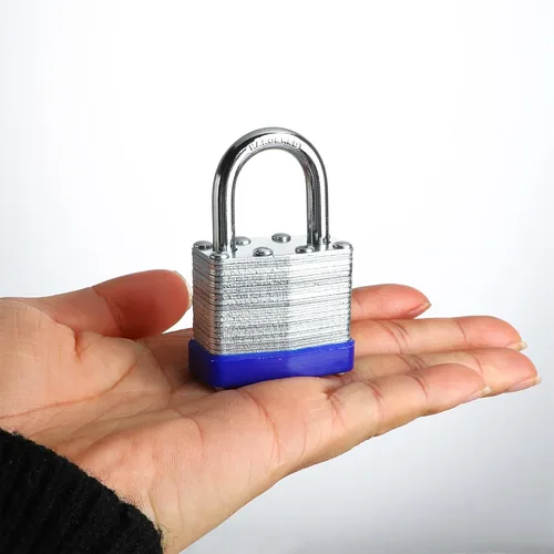 Miniatura 4 de Paquete de 4 candados de alta seguridad con las mismas llaves de 2.6 x 1.7 pulgadas, candado resistente con cerraduras de llave con las mismas