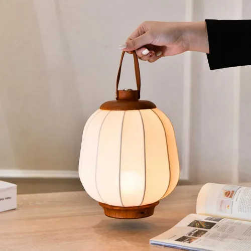 Miniatura 2 de Lámpara de mesa recargable inalámbrica, luz LED para exteriores, funciona con batería de 4000 mAh, 3 lámparas de escritorio táctiles de atenuación