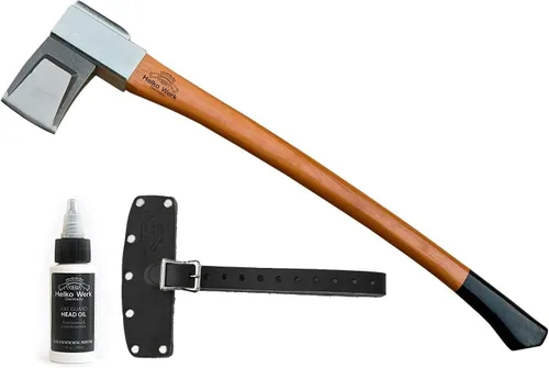 Miniatura 10 de 1844 Helko Werk Germany Vario Divisor de Troncos Pesado - Hacha de División para Dividir Madera Leña - Cabeza 6.5 Libras Mango 36 Pulgadas
