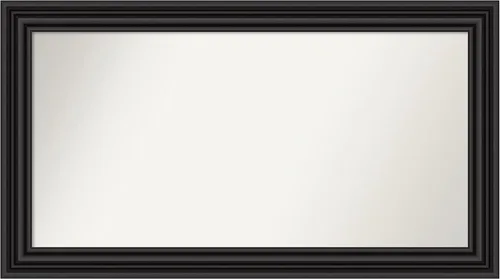 Miniatura 660 de Amanti Art Espejo personalizado, espejo de baño negro puente, espejo de pared o espejo de tocador de baño sobre el fregadero (26 x 26 pulgadas)