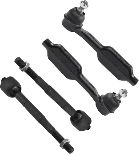 Miniatura 66 de TRQ Juego de barras de acoplamiento delanteras interiores y exteriores de 4 piezas compatible con Jeep Cherokee 1991-2001 y Comanche 91-92