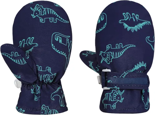 Miniatura 76 de Urban Virgin Guantes de invierno para bebés y niños pequeños, con forro polar, cálidos, impermeables, guantes de nieve para niños y niñas
